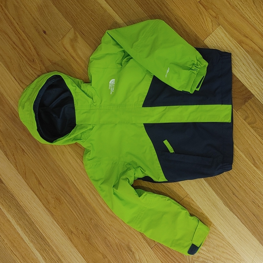 The North Face Boundary Triclimate 3-in-1 Winter Jacket Toddler 3T, Lime/Navy